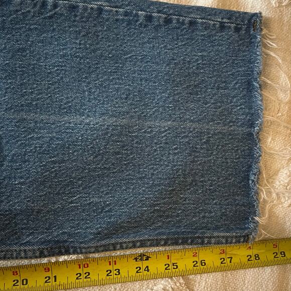 Abercrombie & Fitch 90’s Straight Ultra High Rise Jean Medium Wash Plus Size 20s - Picture 8 of 8